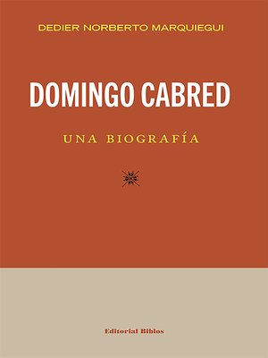 cover image of Domingo Cabred, una biografía